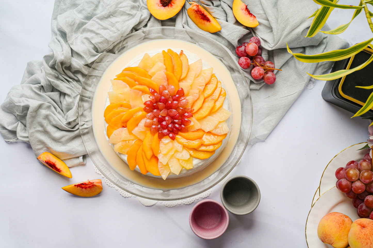 Mixfruit Three Milk Cake