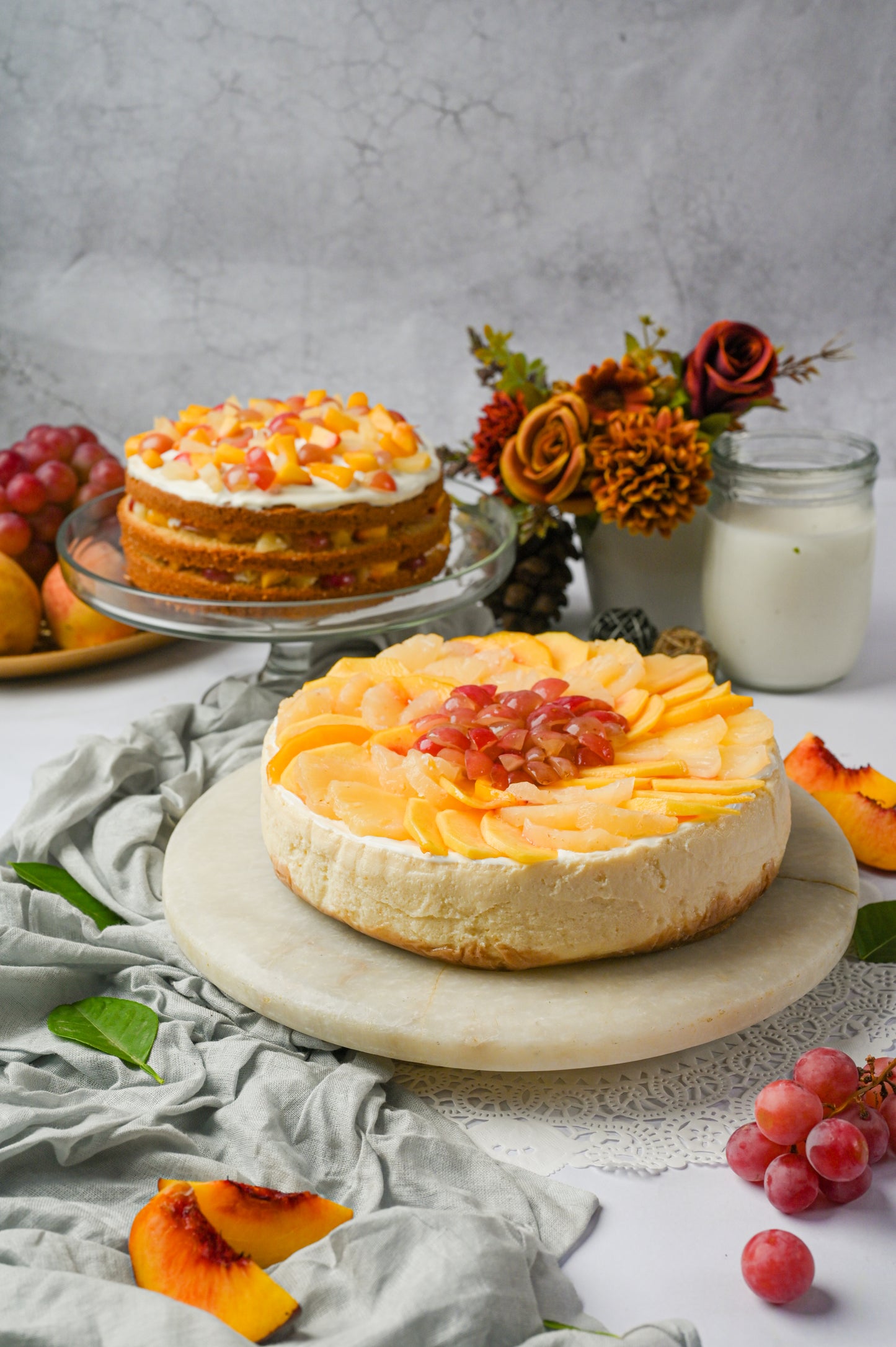 Mix-Fruit Cheesecake