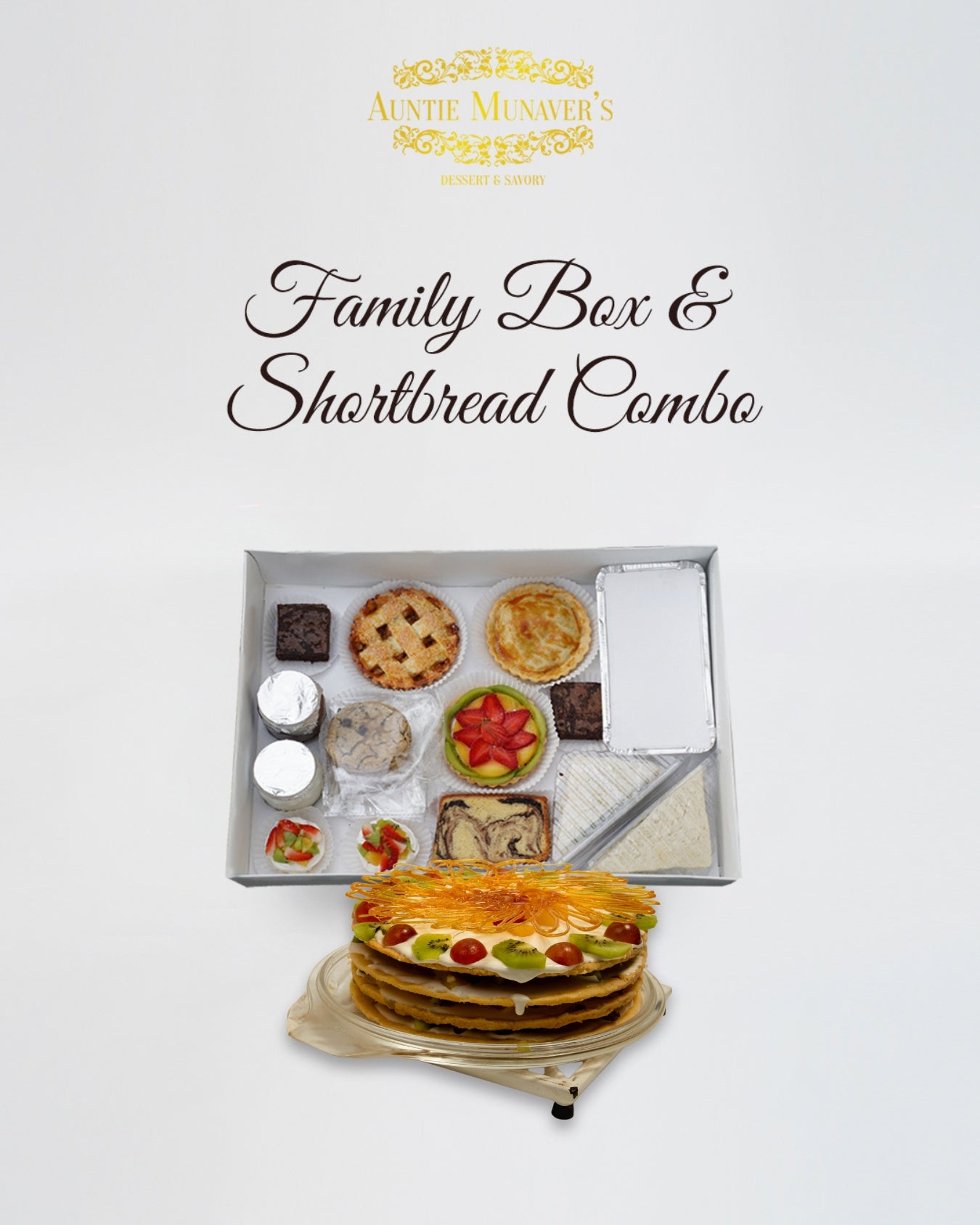 Family Box & Shortbread Combo
