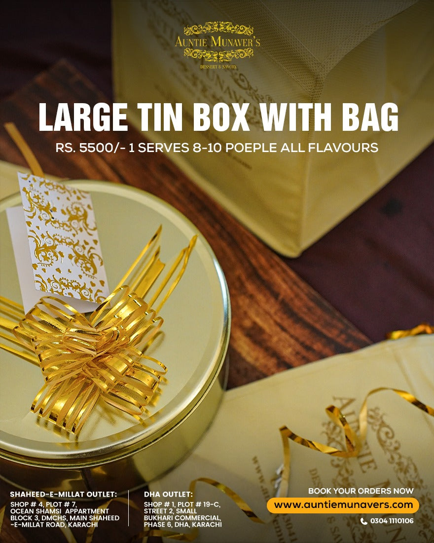 Giveaway Tin Boxes with bag