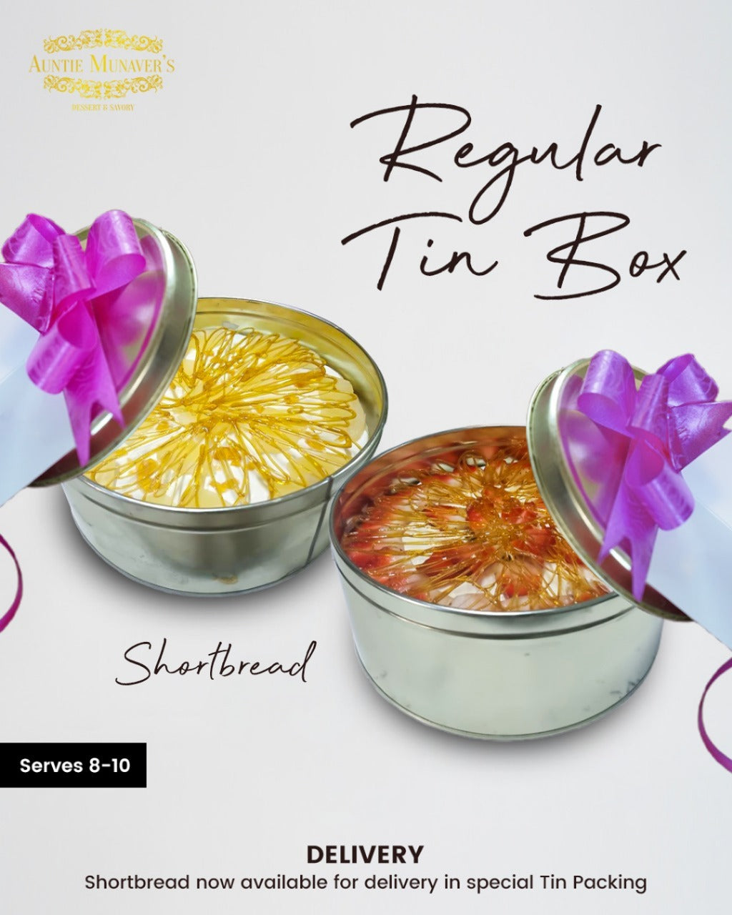 Shortbread in Tin (For Delivery)