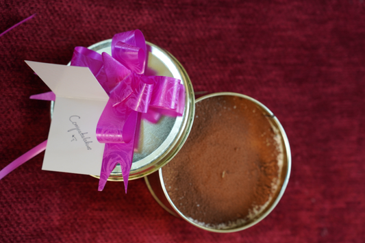 Tiramisu Tres Leches (Three Milk Cake) Tin Boxes