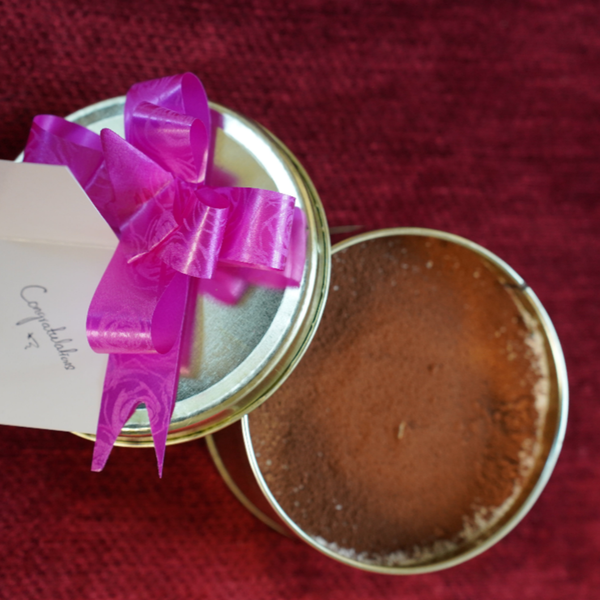 Tiramisu Tres Leches (Three Milk Cake) Tin Boxes