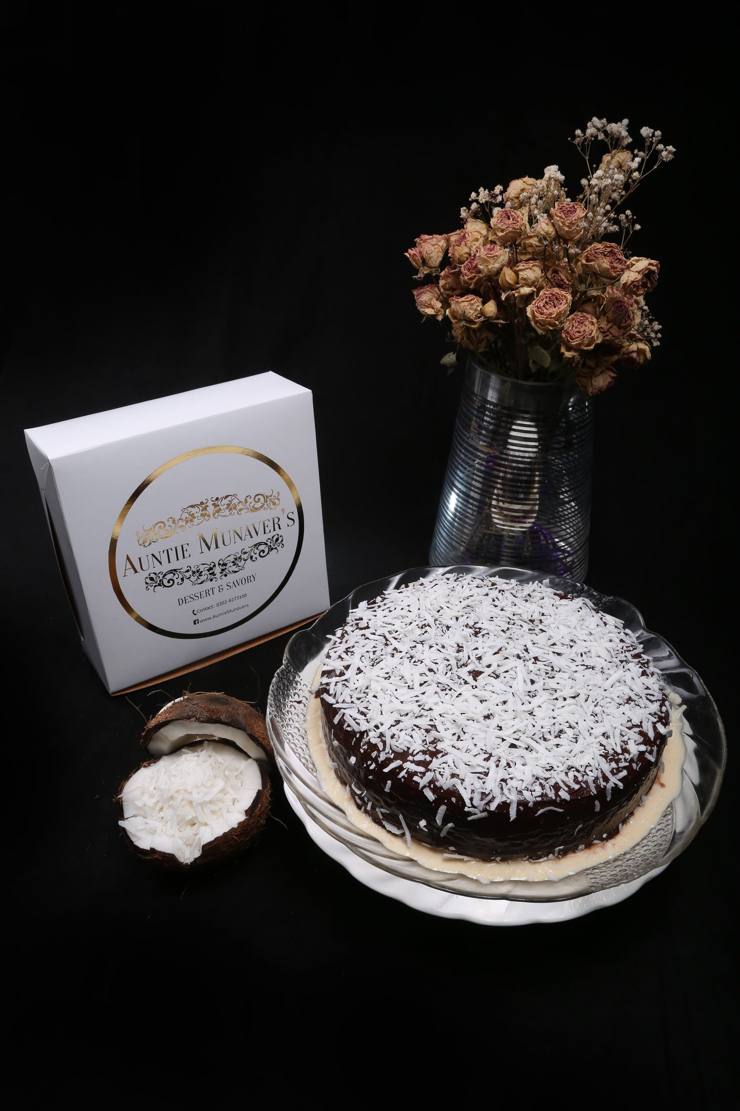 Chocolate and Coconut (Bounty) Tres Leches Cake/Three Milk Cake, Auntie Munaver's