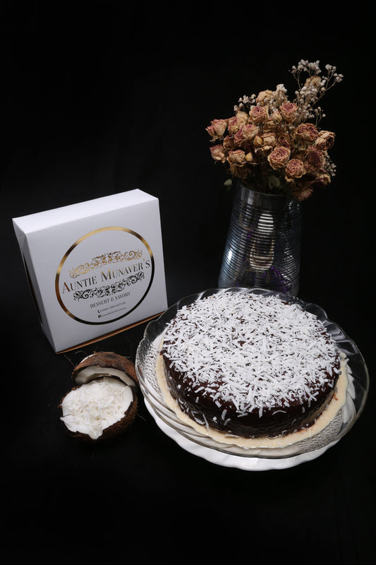 Chocolate and Coconut (Bounty) Tres Leches Cake/Three Milk Cake, Auntie Munaver's