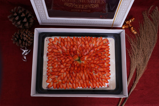 Large Duo Strawberry  Three Milk Cake