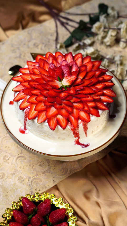 Strawberry Tres Leches / Three Milk Cake
