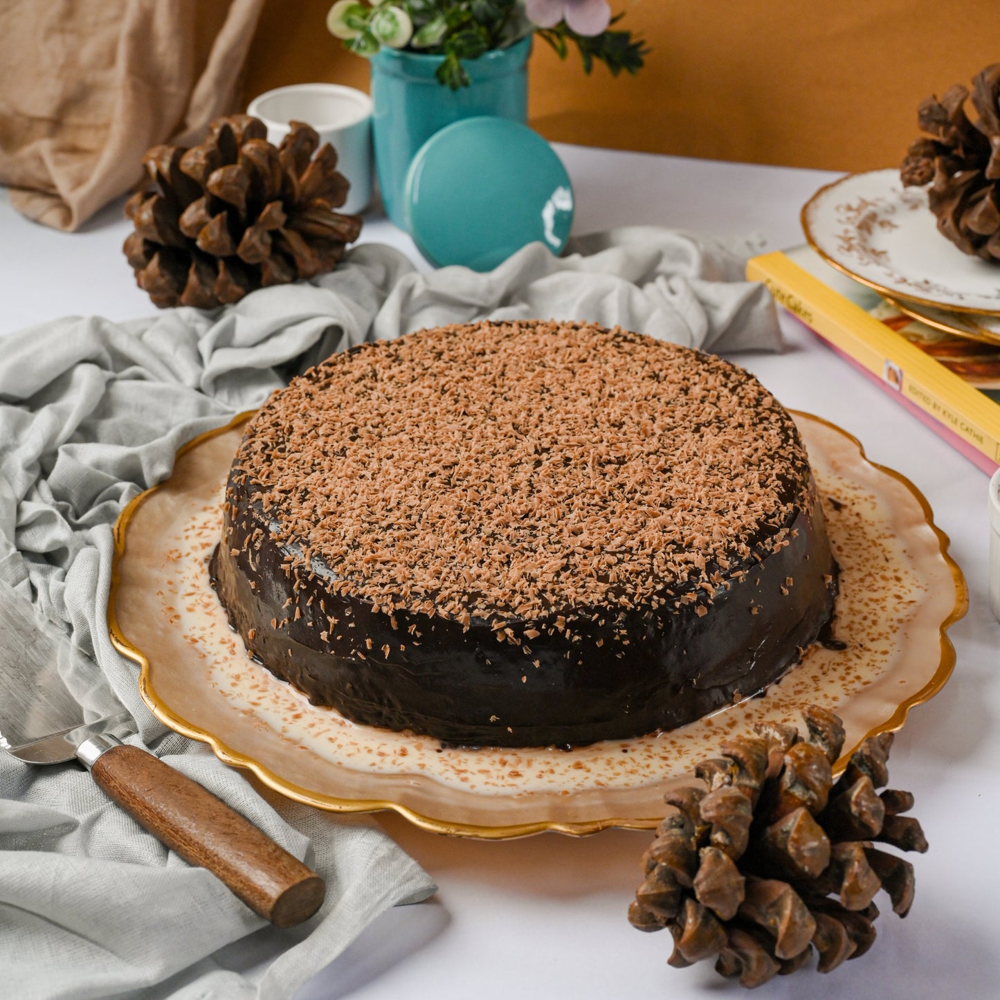 Chocolate Three Milk Cake