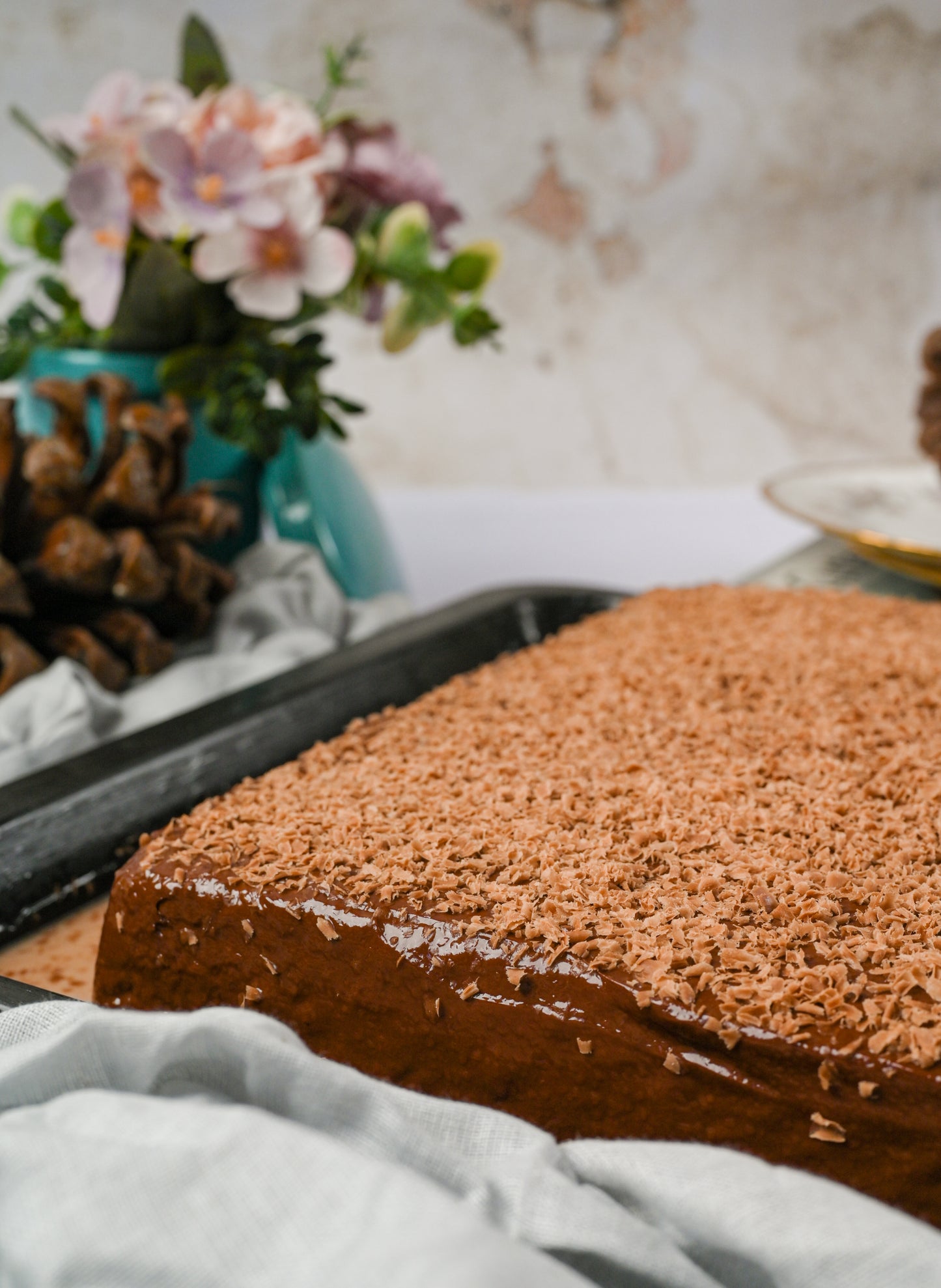 Large Hazelnut Three Milk Cake
