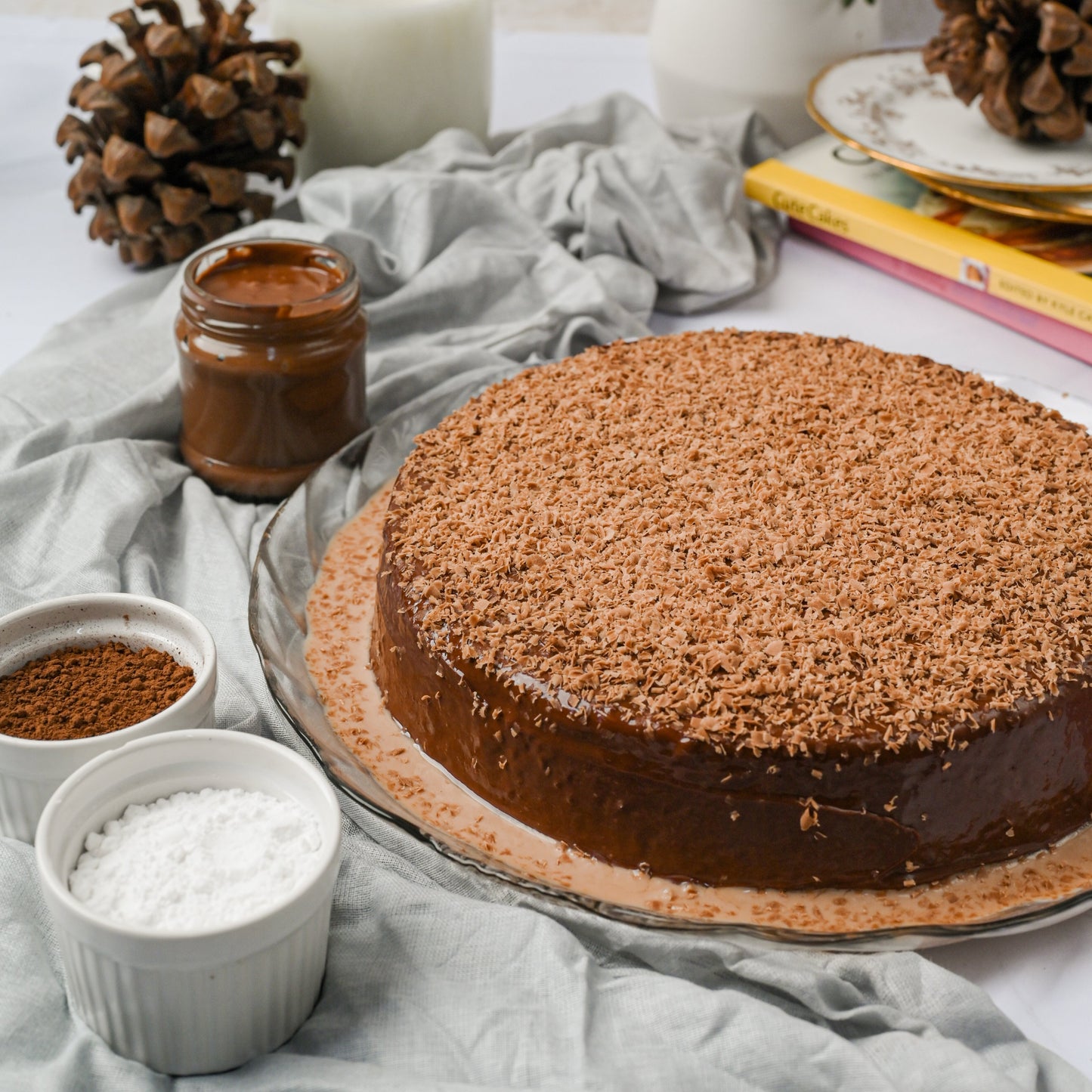Hazelnut  Three Milk Cake