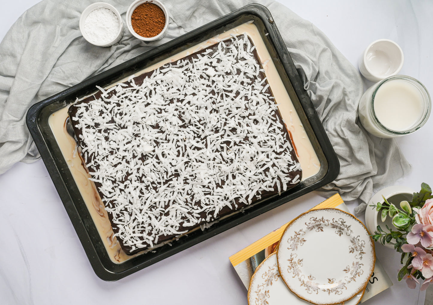 Large Bounty Three Milk Cake