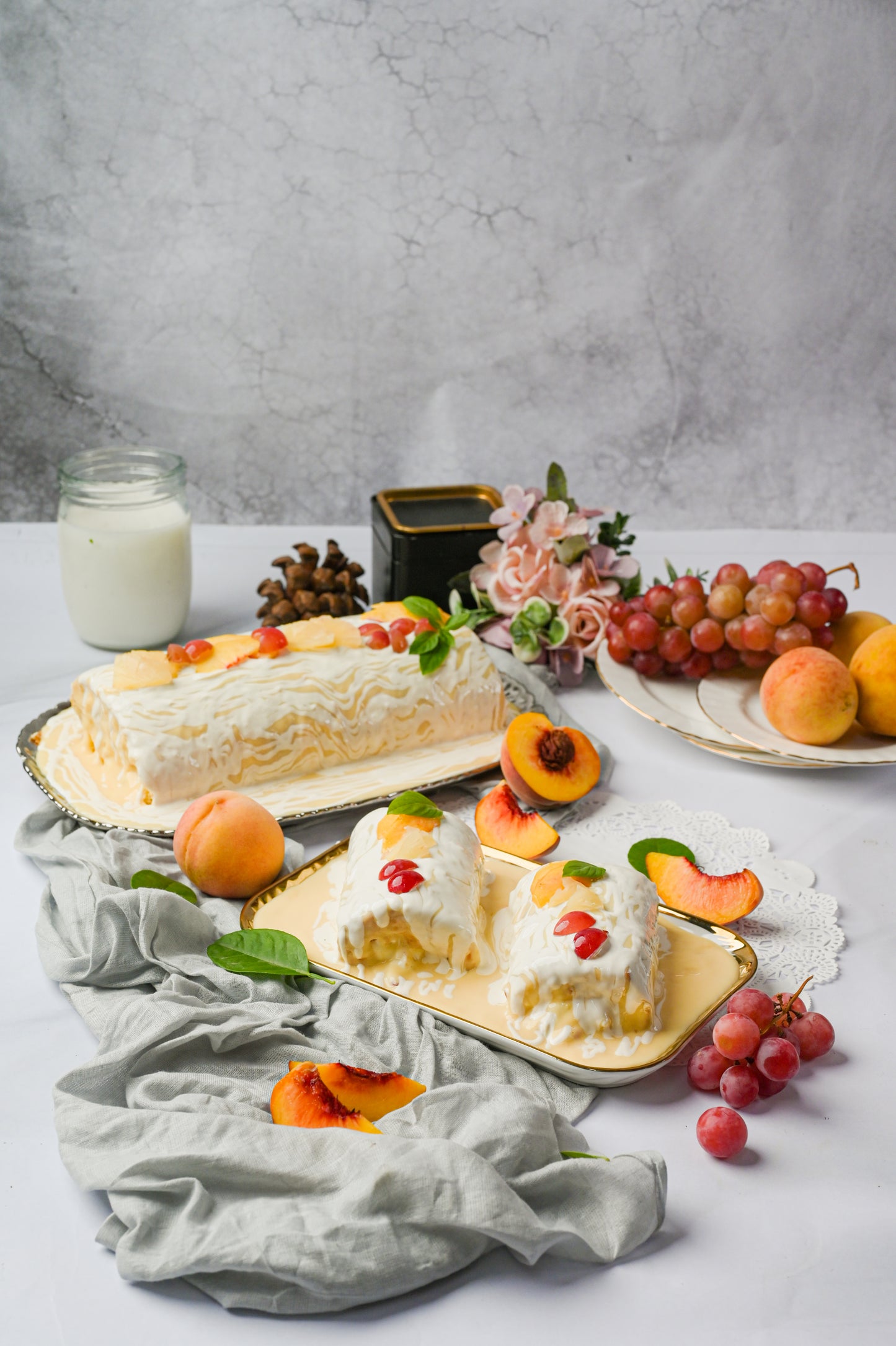 Mix Fruit Swiss Roulade