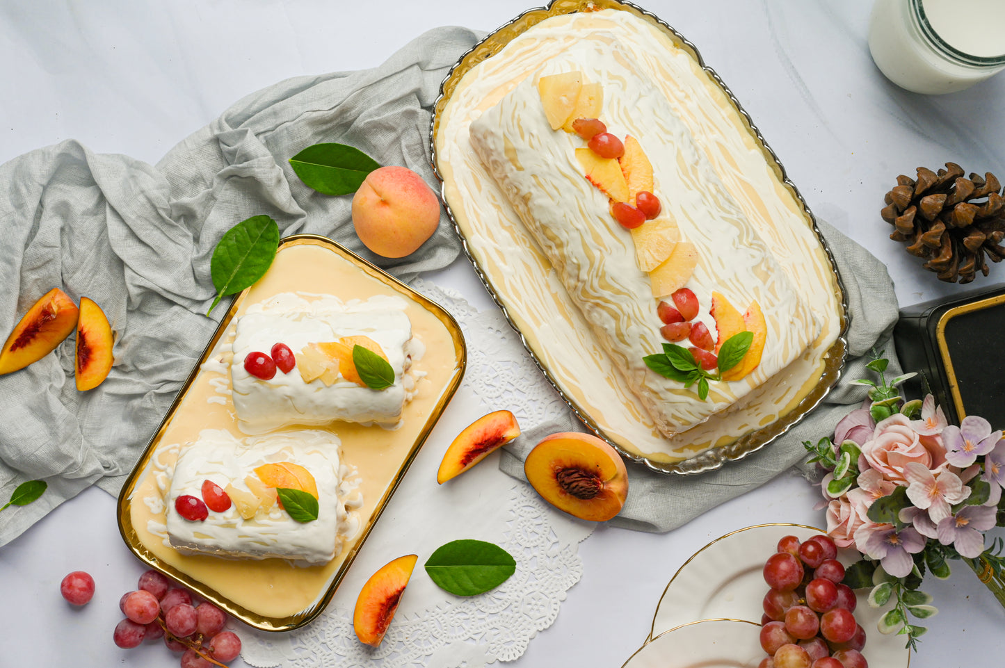 Mix Fruit Swiss Roulade