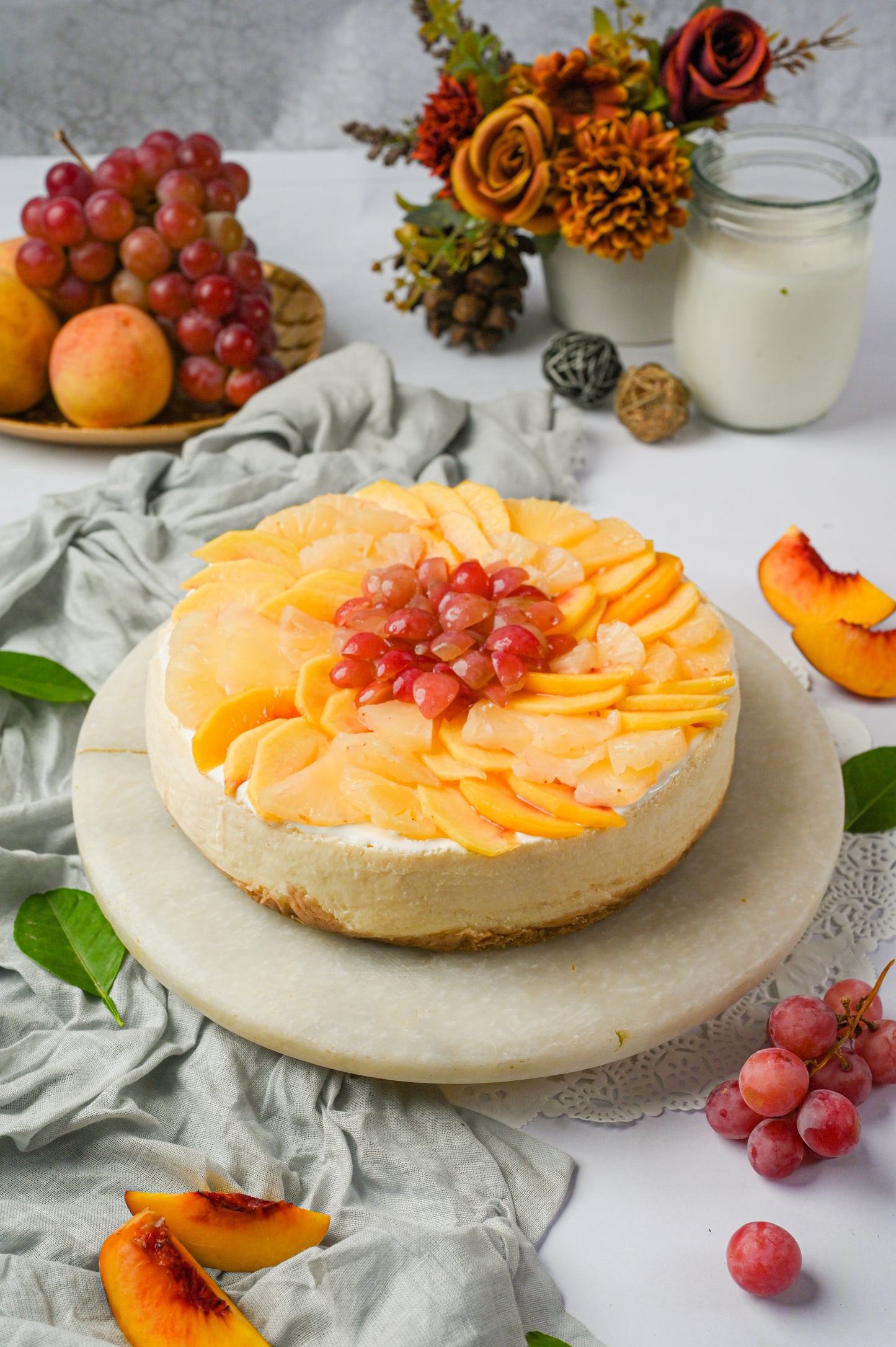 Mix-Fruit Cheesecake