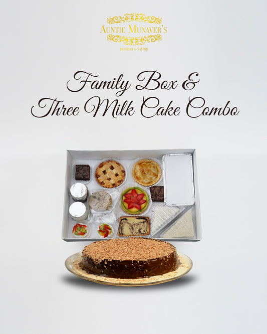 Family Box & Three Milk Cake Combo