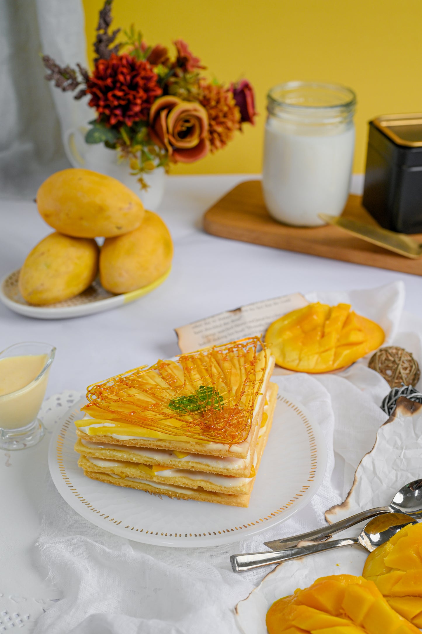Mango Shortbread