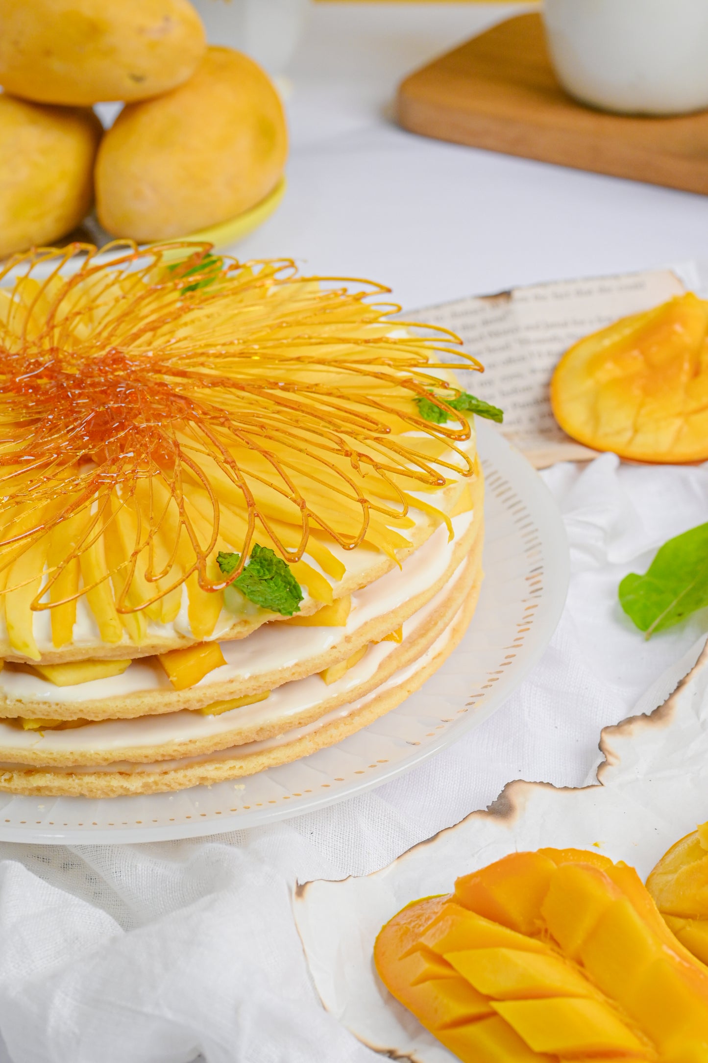 Mango Shortbread
