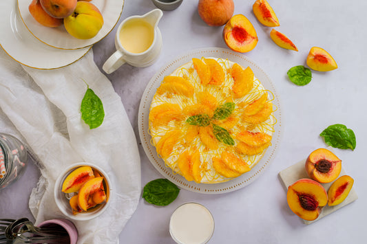 Peach Shortbread