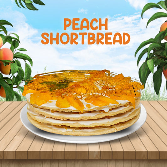 Peach Shortbread