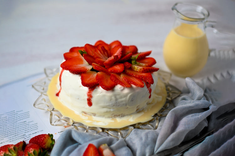 Large Strawberry Tres Leches Cake / Three Milk Cake