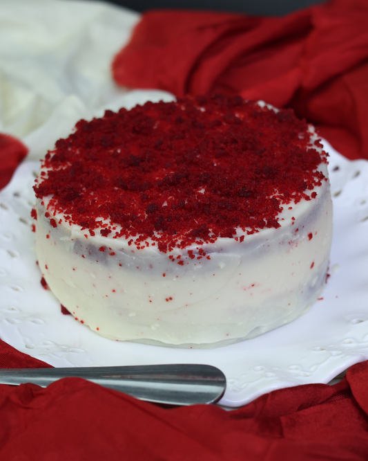 Red velvet Layered Cheesecake