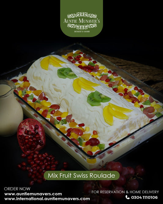 Mix Fruit Swiss Roulade